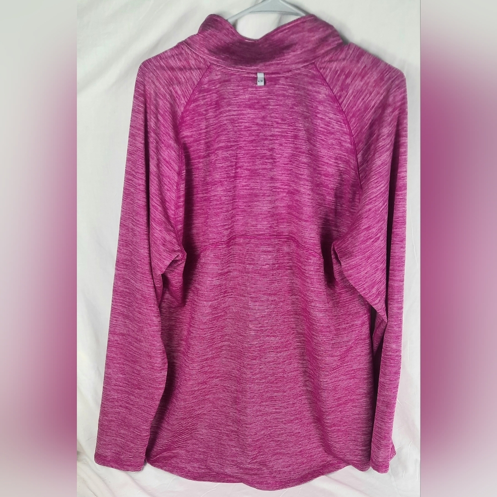 Champion C9 Womens Pull over Duo Dry Shirt Running Top Size XXL Purple - Picture 9 of 12